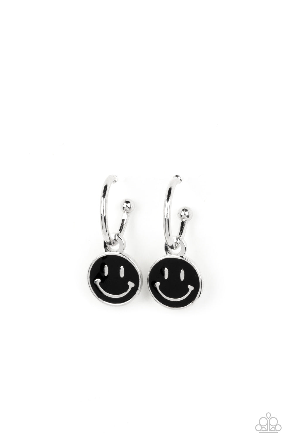 Subtle Smile - Black - Paparazzi Accessories