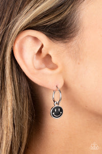 Subtle Smile - Black - Paparazzi Accessories