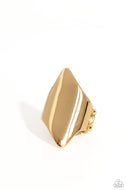 Pointed Palm Desert - Gold - Paparazzi Accessories