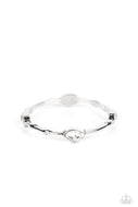 Chiseled Craze - White - Paparazzi Accessories