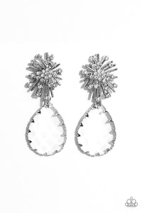 Stellar Shooting Star - White - Paparazzi Accessories