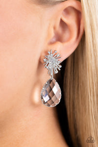 Stellar Shooting Star - White - Paparazzi Accessories