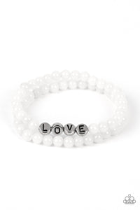 Devoted Dreamer - White - Paparazzi Accessories