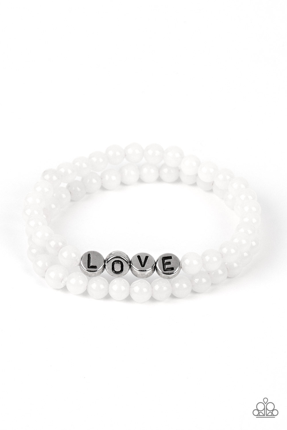 Devoted Dreamer - White - Paparazzi Accessories
