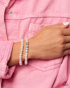 Devoted Dreamer - White - Paparazzi Accessories