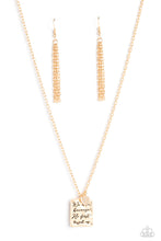 Load image into Gallery viewer, Divine Devotion - Gold - Paparazzi Accessories