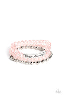 Pray Always - Pink - Paparazzi Accessories