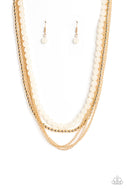 Boardwalk Babe - Gold - Paparazzi Accessories