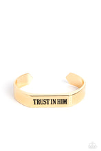 Load image into Gallery viewer, Trusting Trinket - Gold - Paparazzi Accessories