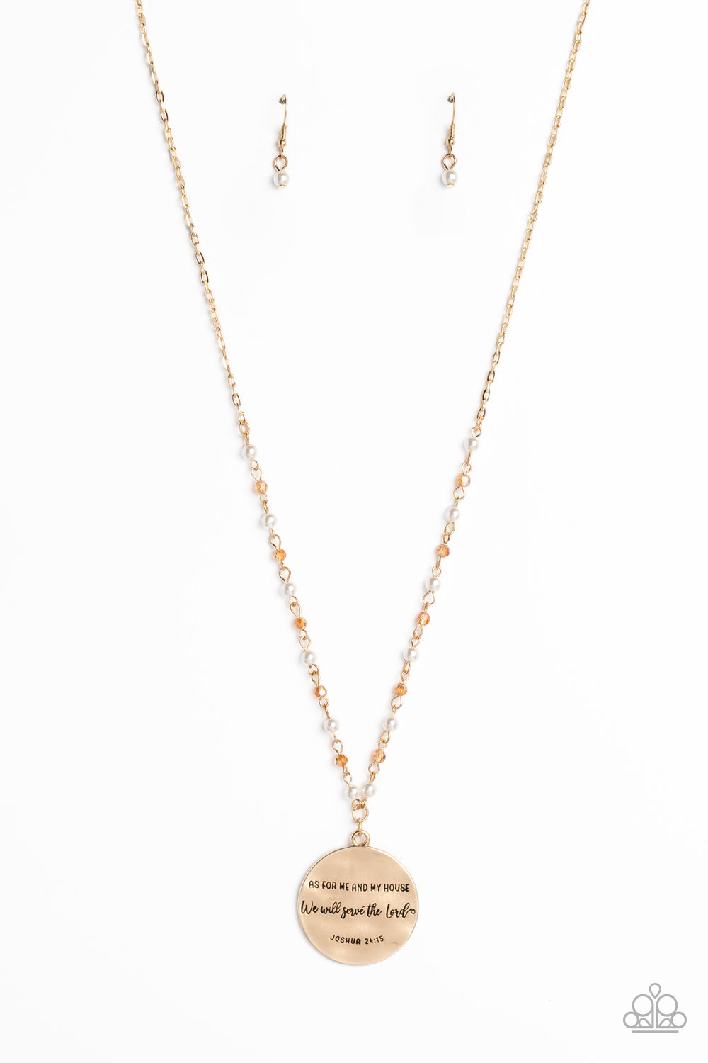 Serving the Lord - Gold - Paparazzi Accesories