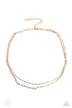 Load image into Gallery viewer, Polished Paperclips - Gold - Paparazzi Accessories