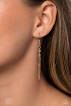 Load image into Gallery viewer, Polished Paperclips - Gold - Paparazzi Accessories