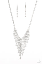 Load image into Gallery viewer, SHIMMER of Stars - White - Paparazzi Accessories