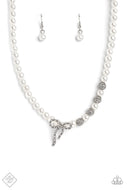 Classy Cadenza - White - Paparazzi Accessories