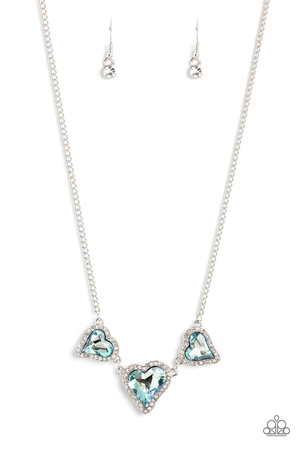 State of the HEART - Blue - Paparazzi Accessories