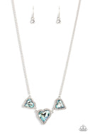 State of the HEART - Blue - Paparazzi Accessories