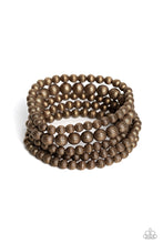 Load image into Gallery viewer, Sonoran Stripes - Brass - Paparazzi Accessories