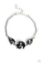 Load image into Gallery viewer, Twinkling Trio - Silver - Paparazzi Accessories