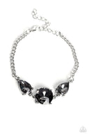 Twinkling Trio - Silver - Paparazzi Accessories