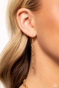 Possible Pendant - Gold - Paparazzi Accessories