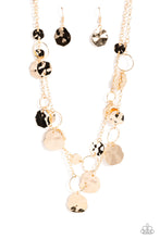 Load image into Gallery viewer, Hammered Horizons - Gold - Paparazzi Accessories