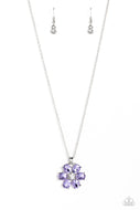 Fancy Flower Girl - Purple - Paparazzi Accessories