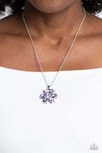 Load image into Gallery viewer, Fancy Flower Girl - Purple - Paparazzi Accessories