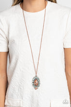 Load image into Gallery viewer, Over the TEARDROP - Copper - Paparazzi Accessories