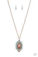 Over the TEARDROP - Copper - Paparazzi Accessories