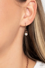 Load image into Gallery viewer, Over the TEARDROP - Copper - Paparazzi Accessories