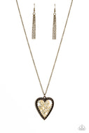 Stony Summer - Brass - Paparazzi Accessories