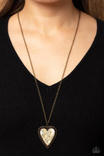 Load image into Gallery viewer, Stony Summer - Brass - Paparazzi Accessories