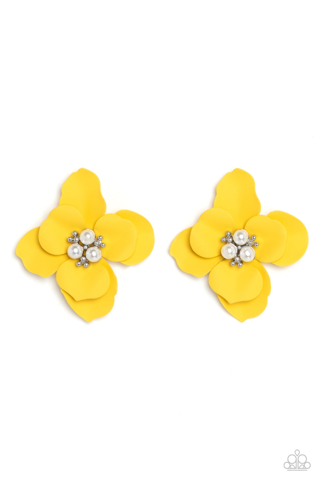 Jovial Jasmine - Yellow - Paparazzi Accessories