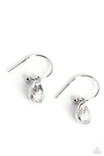 Load image into Gallery viewer, Teardrop Tassel - White - Paparazzi Accessories