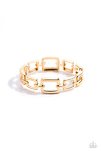 Load image into Gallery viewer, Square Inch - Gold - Paparazzi Accessories