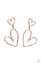 Load image into Gallery viewer, Doting Duo - Copper - Paparazzi Accessories