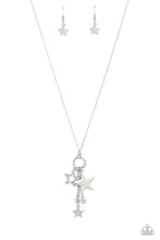 Load image into Gallery viewer, Starry Statutes - White - Paparazzi Accessories