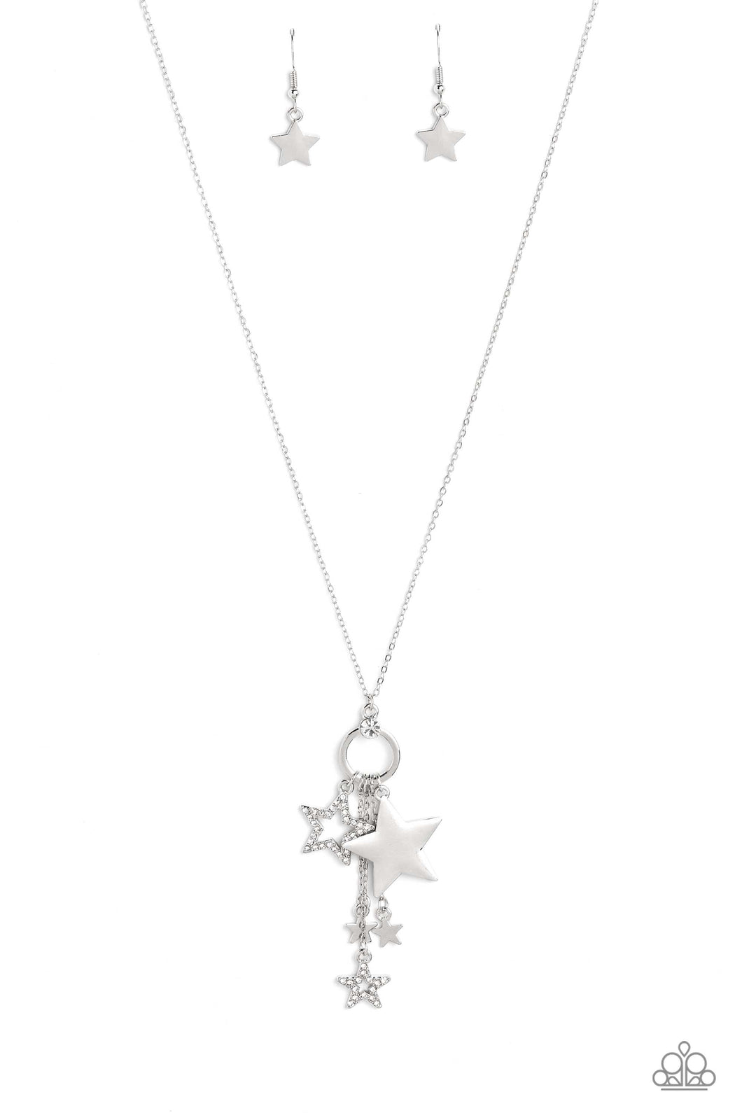 Starry Statutes - White - Paparazzi Accessories