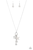 Starry Statutes - White - Paparazzi Accessories