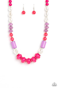A SHEEN Slate - Pink - Paparazzi Accessories