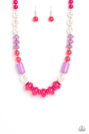 A SHEEN Slate - Pink - Paparazzi Accessories