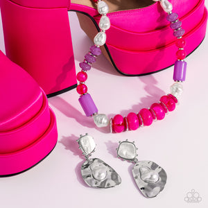 A SHEEN Slate - Pink - Paparazzi Accessories