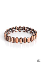 Load image into Gallery viewer, BURSTING the Midnight Oil - Copper - Paparazzi Accessories