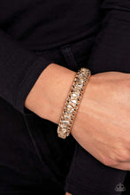 Load image into Gallery viewer, Crafted Coals - Gold - Paparazzi Accessories