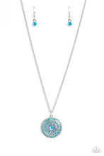 Load image into Gallery viewer, Mandala Masterpiece - Blue - Paparazzi Accessories
