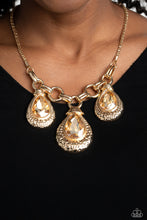 Load image into Gallery viewer, Built Beacon - Gold - Paparazzi Accessories