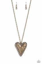 Load image into Gallery viewer, Radiant Romeo - Brass - Paparazzi Accessories