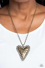 Load image into Gallery viewer, Radiant Romeo - Brass - Paparazzi Accessories