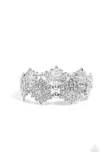 Load image into Gallery viewer, Scintillating Snowflakes - White - Paparazzi Accessories