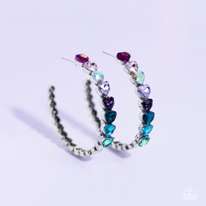 Hypnotic Heart Attack - Multi - Paparazzi Accessories